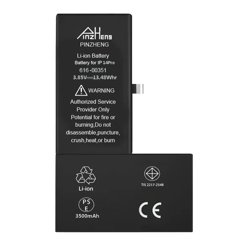 PINZHENG Echte Hochleistungs-Akkus für iPhone 16 14 15 Pro Max 15 16 14 Pro 14 Plus 15 Plus 16 Pro Max Ersatzakkus