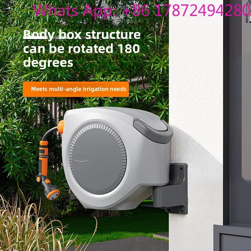 Automatic tube collection watering artifact watering flowers high pressure car wash water