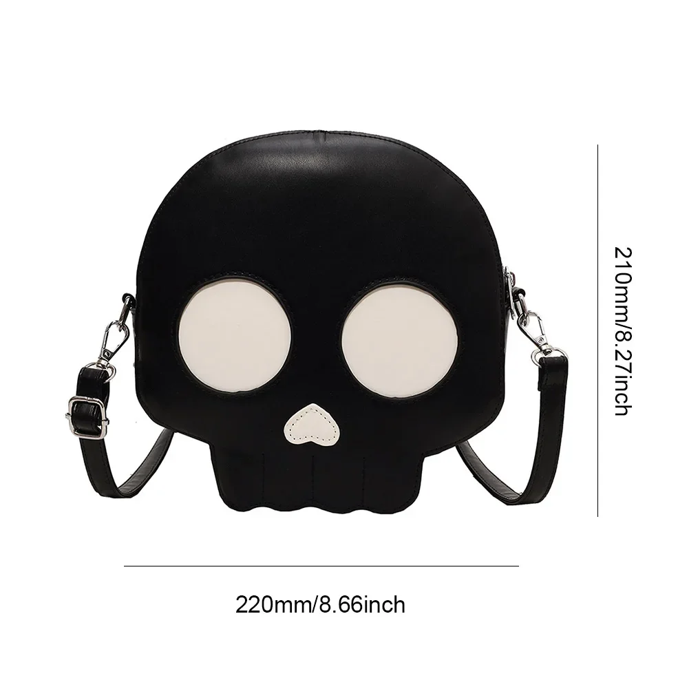 Nowość Halloween Ghost Bag Gift Women Gothic Shoulder Bag Devil Skull Funny Crossbody Bags Female Girls Ghost Handbags Purse