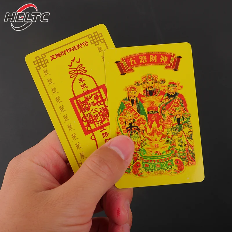 1 шт. китайский ПВХ фэн-шуй, Бог богатства, Будда, модель для бизнеса, счастливое украшение для дома