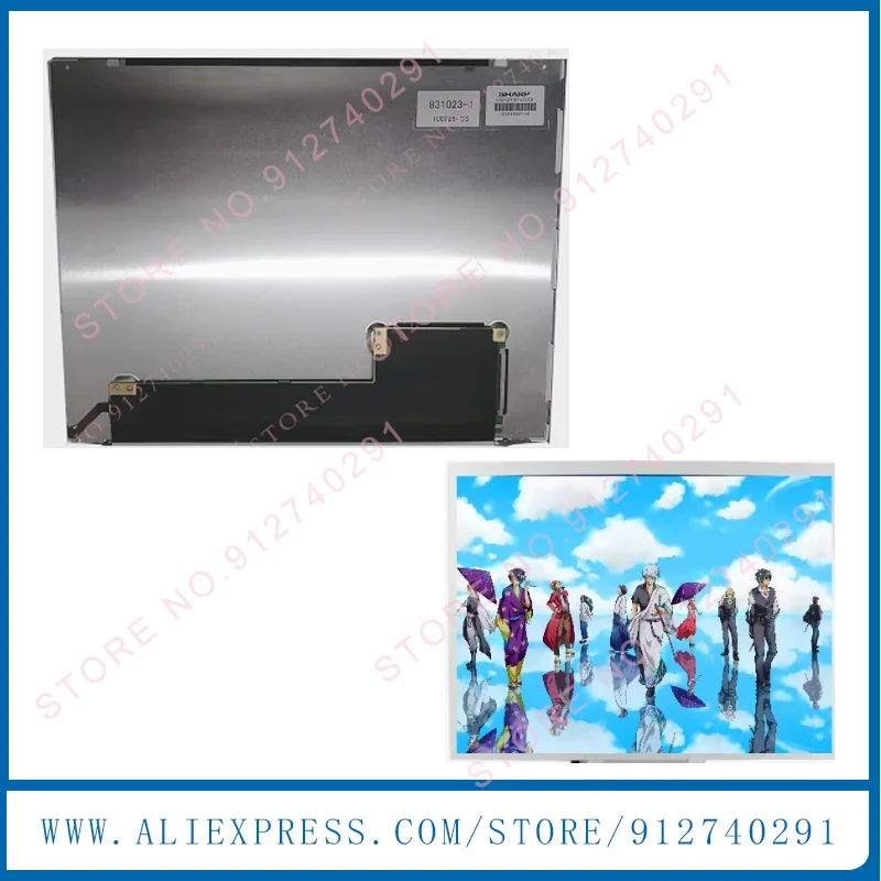 Original 12.1 Inch LQ121S1LG75 LQ121S1LG72 LQ121S1LG73 LQ121S1LG74A LCD Display Screen Panel 800(RGB)×600 30 pin
