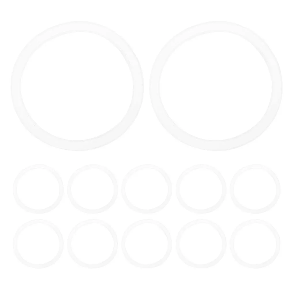 

12Pcs 86mm Wide Mouth Jar Seals Silicone Gaskets Airtight Leakproof for Glass Containers Food Storage Silicone Gasket Seal