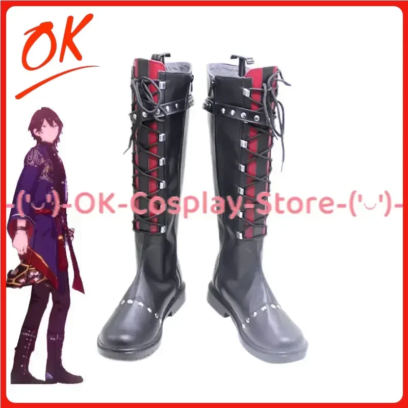 

[На заказ] Sakuma Rei Hakaze kaoru Otogari Adonis Ogami Koga игровой ансамбль звезды аниме реквизит для ролевых игр вечерние ботинки из искусственной кожи