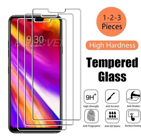 Tempered Glass For LG G7 ThinQ Q9 One Fit 6.1" G710EM G710PM G710VMP G710EMW Screen Protective Protector Phone Cover Film