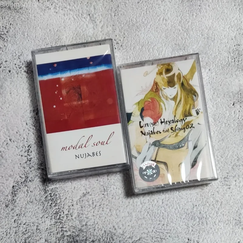 Casete de Música Clásica de Rap Jun Seba Nujabes, Álbum Luv(sic) Hexalogy, Modal Soul, 2 Casetes, Grabadora, Walkman, Bandas Sonoras para Auto, Caja