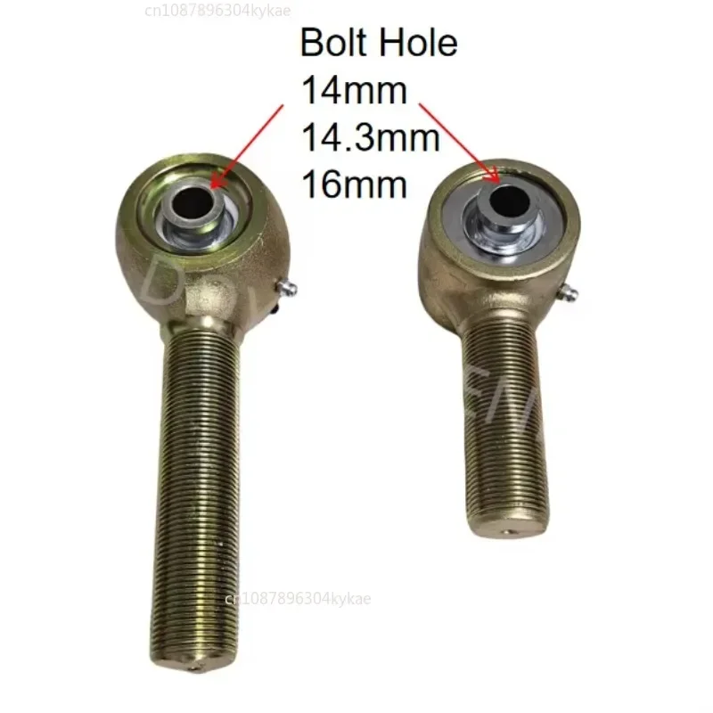 مناسبة لإعادة بناء الدفع الرباعي 4130 1.25 Haim Joint Johnny Joint SUV 1 1/4 مجموعة نهاية القضيب المتحيز، 14/16/19 مم #2