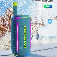 HOPESTAR P64 outdoor portable Bluetooth speaker movement 40W waterproof high-power heavy bass double speakers high-quality sound
