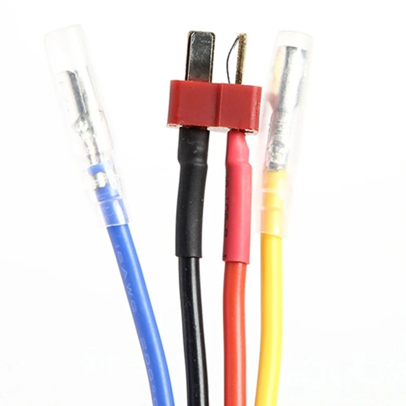 Parti di ricambio ESC impermeabili con regolatore di velocità 1080 spazzolato 80A con scheda di programma per auto da pista 1: 10 1/8 WP