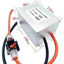 Maxwell 16v100f 2.7v600f car low temperature start auxiliary lighter super capacitor to improve power modification