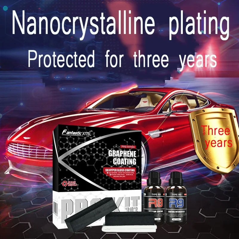 

Графеновый керамический набор для покрытия автомобиля 9h автомобильные изделия детейлинг защита мотоцикл автомобильная краска уход предметы для автомобилей