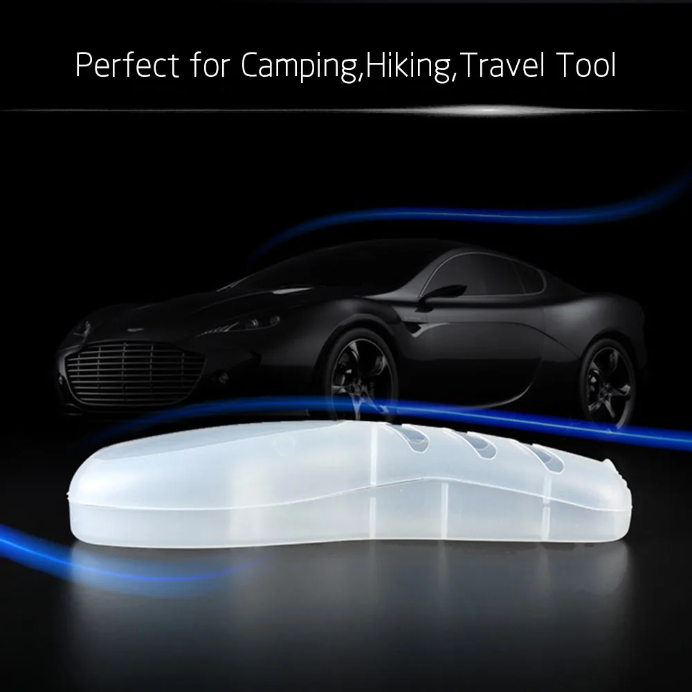 Travel Razor Holder Protector Transparent Dustproof Carrying Case Cartridge Box Daily Supplies Organizer Household Merchandises