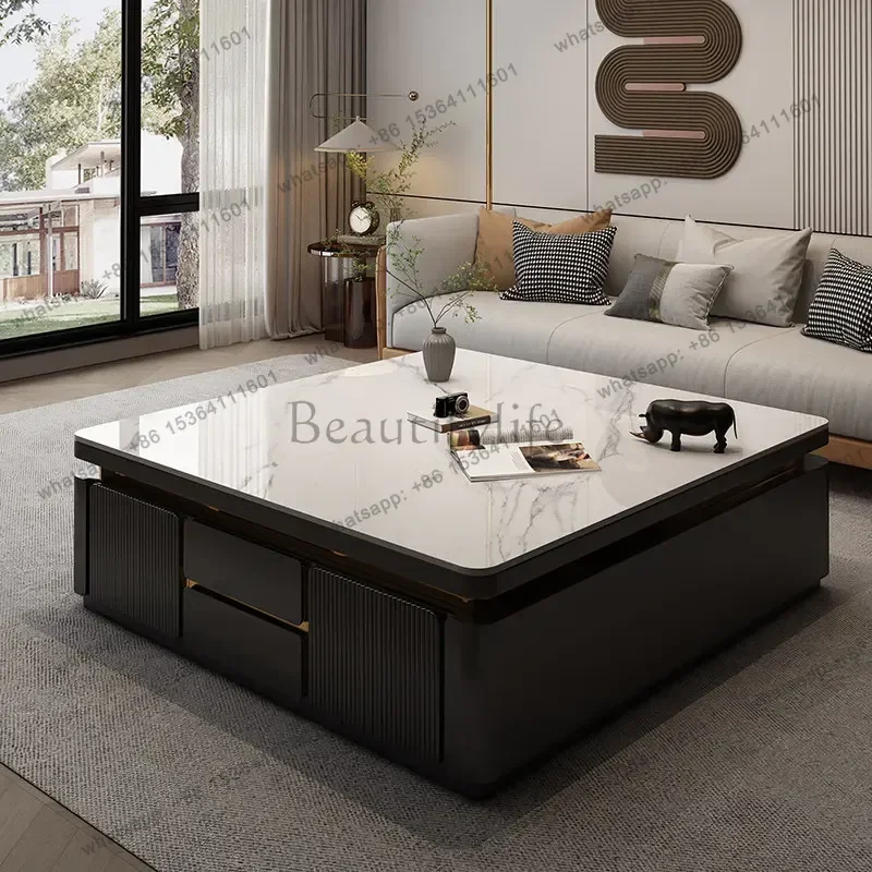 Drawers Luxury Side Table Decoration Modern Living Room Designer Designer Coffee Table Writing Mesa Auxiliar Mesa Auxiliar