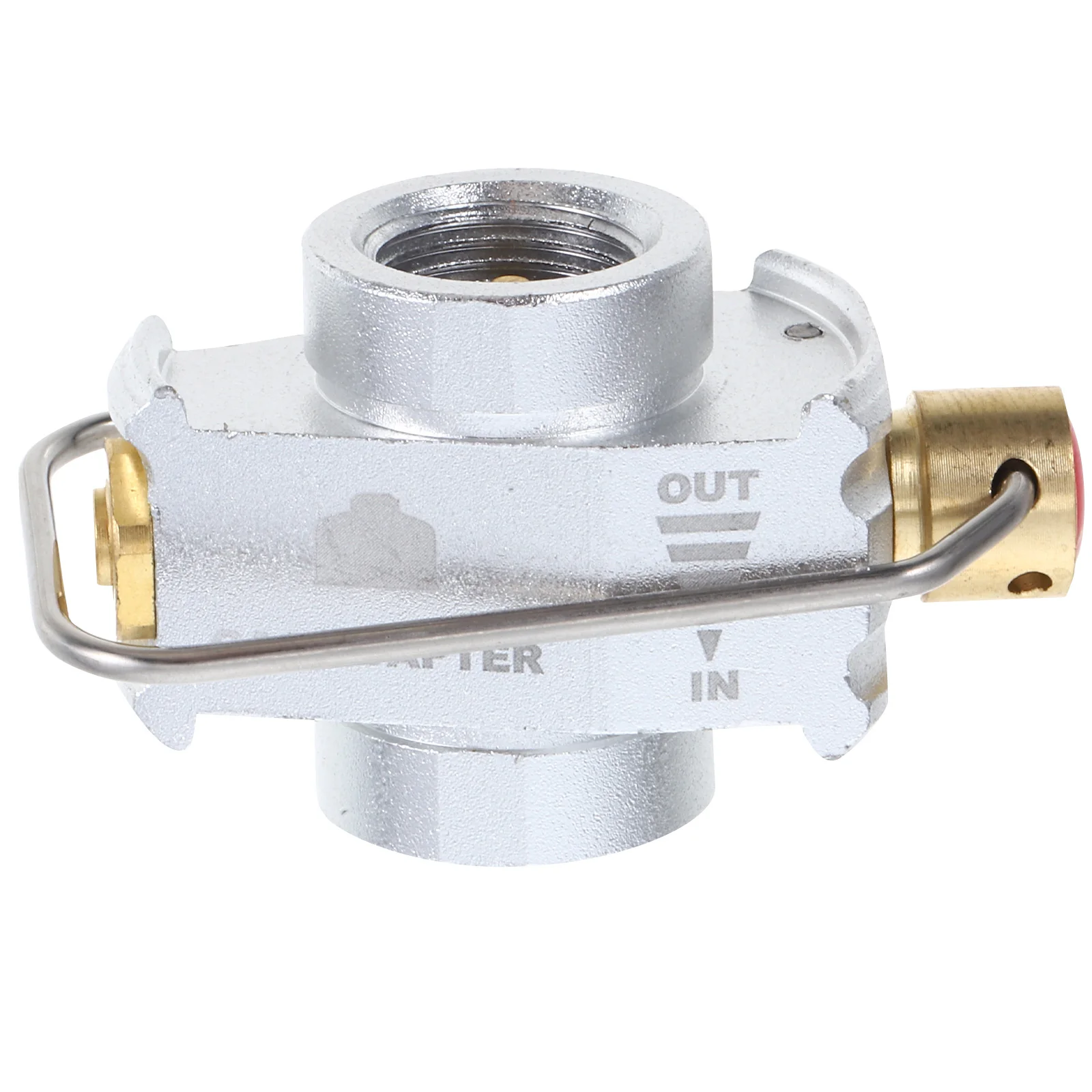 

Flat Tank Adapter Gas Refill Canister Outdoor Accessories Camping Vent Valve Butane Stove Converter Cans