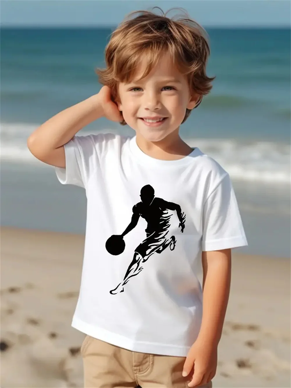 Sports Basketball Kids Boys Clothes 3d Print Tee Shirt Short Sleeve Children's Clothing Fashion T Shirt For Boys Top Tee