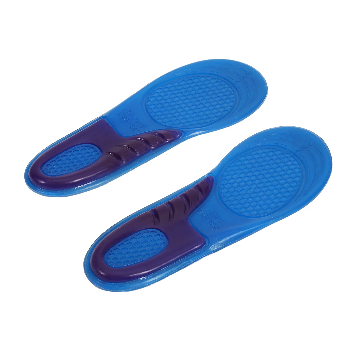

Shock Absorbing Silicone Inserts Massage Heel Anti Skid Cup Sweat Cellular Foot Care Silicone Shoe Inserts Tools