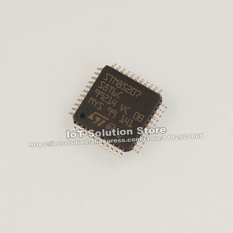 STM8S207S8T6C LQFP-44 10x10x1,4 мм STM8S207S8T6CTR