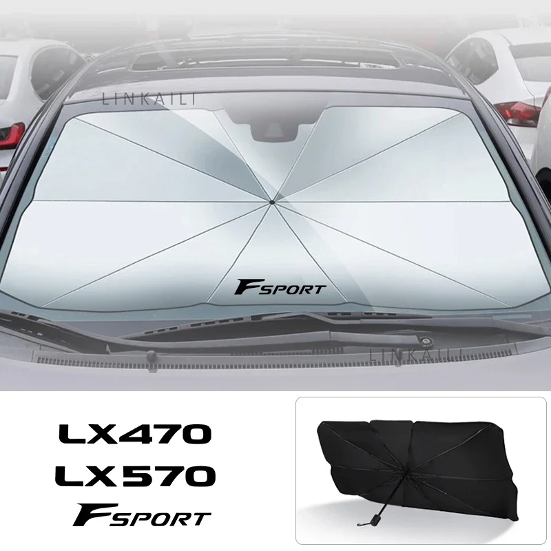 

Car windshield sunshade UV reflective umbrella suitable for Lexus CT200H ES ES260 FSPORT GS GX IS LS LX NX RX UX LX570 LX470