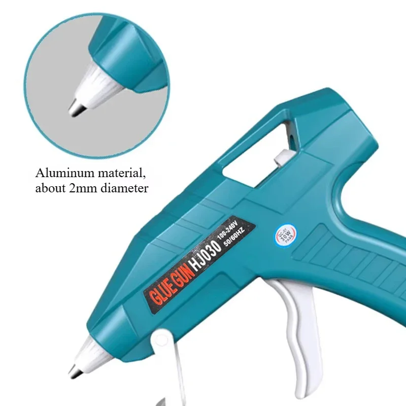 30W Hot Melt Glue Gun for 7MM Transparent Glue Stick 100-240V EU UK US AU Plug Portable Home DIY Electric Heat Temperature Gun