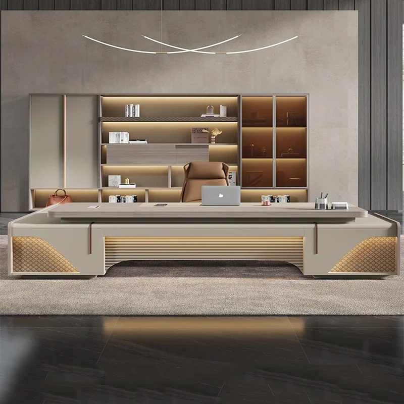 مكاتب الغرفة تقدم مكتب محطة العمل الدائمة طاولة الدراسة الجلوس اللوازم المكتبية اكسسوارات الأثاث الكمبيوتر Tavolo الألعاب العمل #3