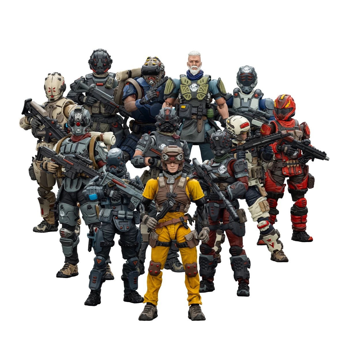 

[Pre-Order]JOYTOY Hardcore Coldplay 1/25 Action Figures Steel Ride Corps&UNSC 10PCS Model Boy Gift