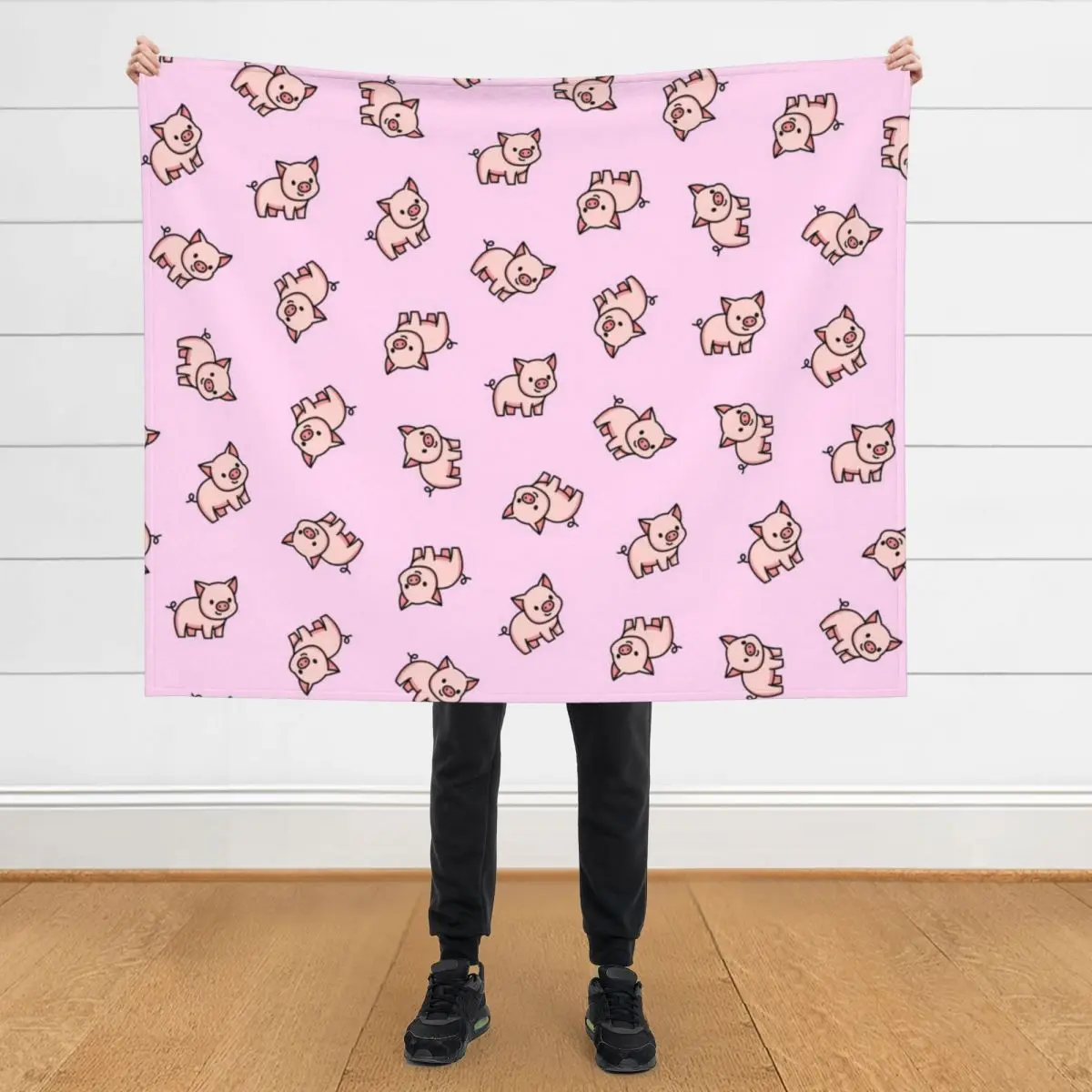 

Pig Throw Blanket Luxury Throw Winter beds Cute Plaid Blankets