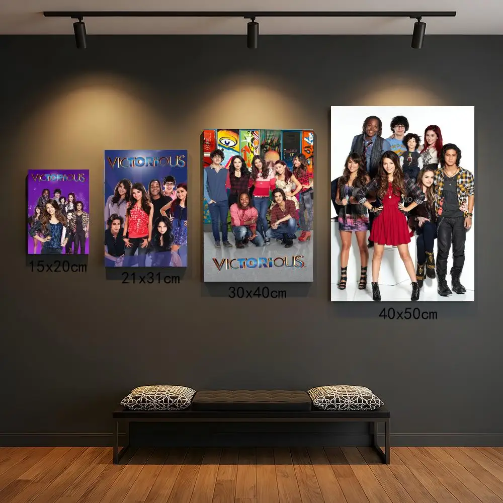 tv series V-Victorious-S Painting Calligraphy Boho Botanical Decor for Living Room  Elegant Home Style