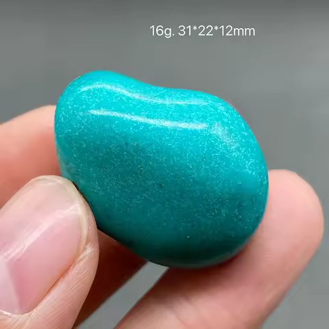 Natural White bead turquoise raw stone mineral specimen, gemstone healing crystal, home decoration collection