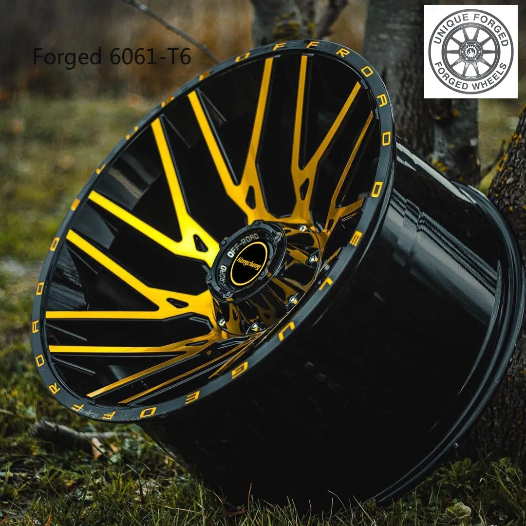 

2026 New Color Blocking Design Two-Piece Forged Wheels 18 Inch Multi Spoke Deep Concave Alloy Rims