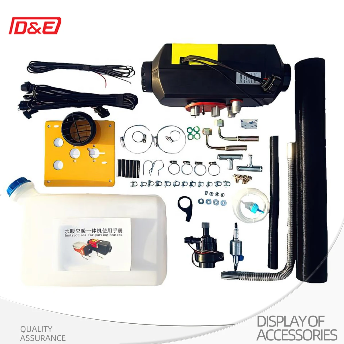 Nuovo riscaldatore diesel integrato 5KW/7KW/12V/24V per aria e acqua efficiente ed ecologico per camion camper camper camper