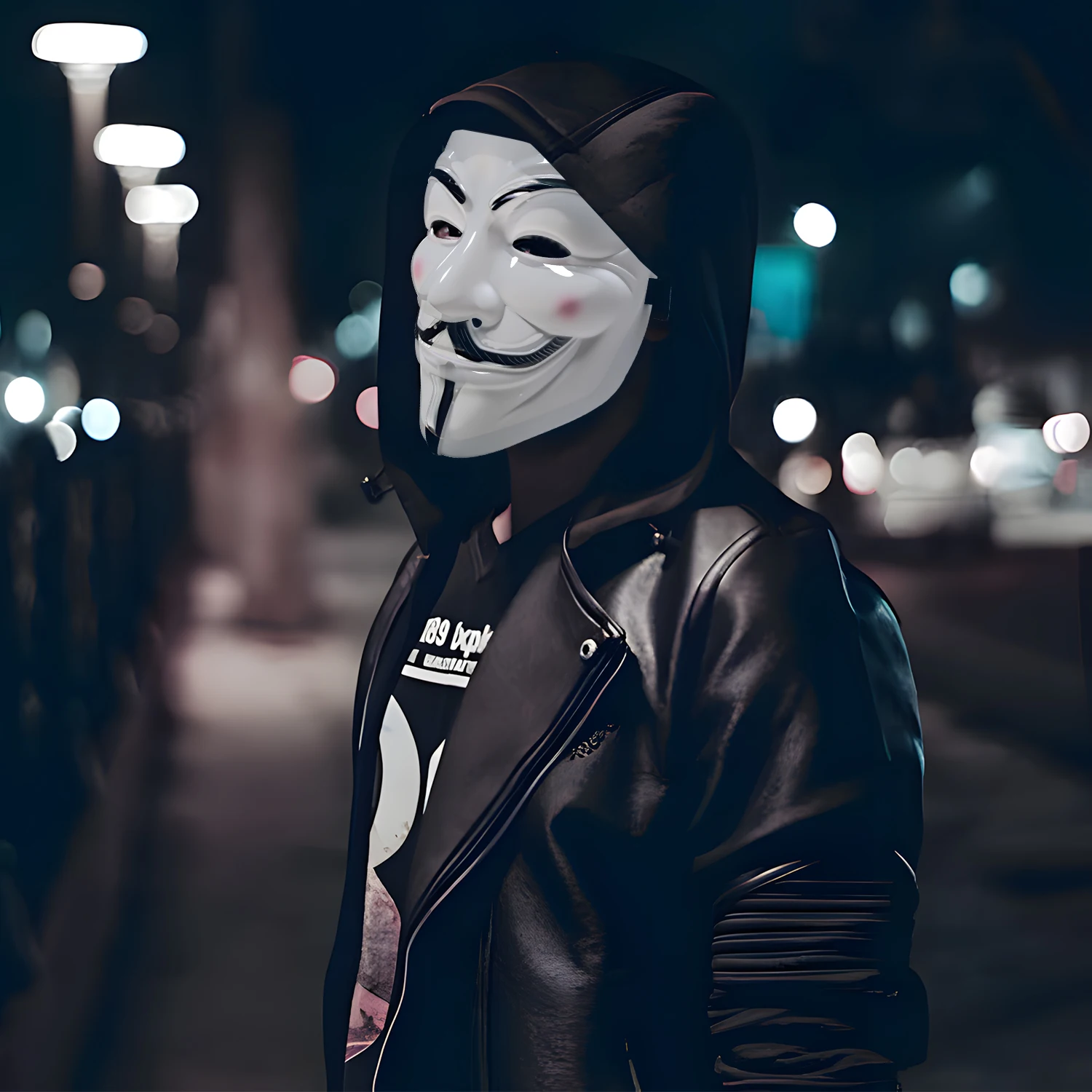 Topeng V Masker Anonymous Guy Fawkes Topeng Halloween Topeng Hacker Gaya Horor Hadiah Natal