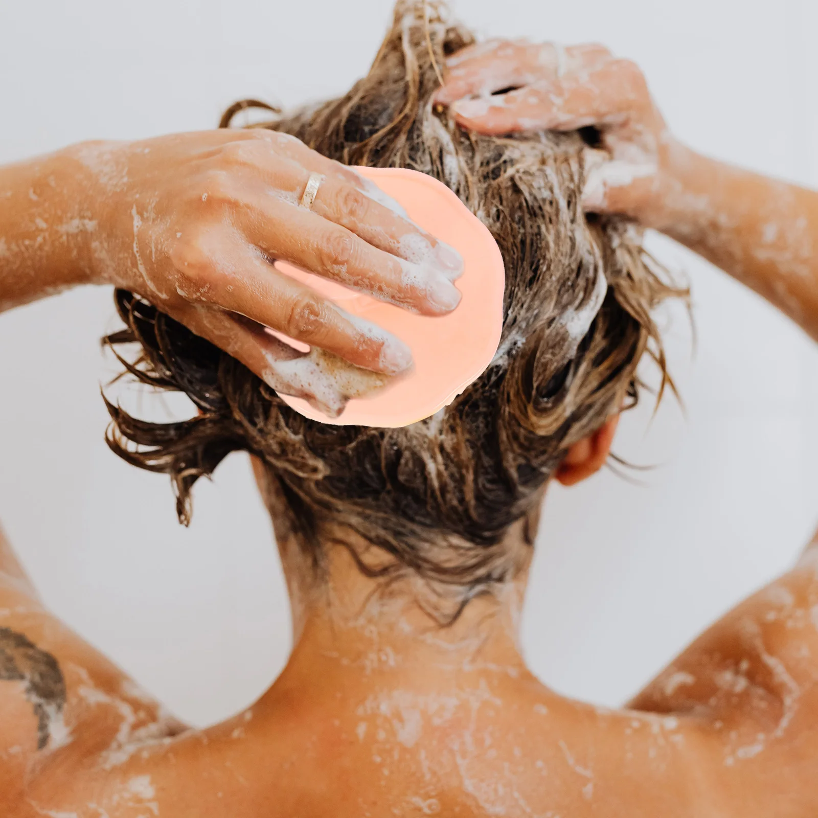 

8pcs Cleaning Brush Wash Massage Shampoo Scrubber Tool Deep Clean Scalp Massager for Household Durable Hair Care Brush