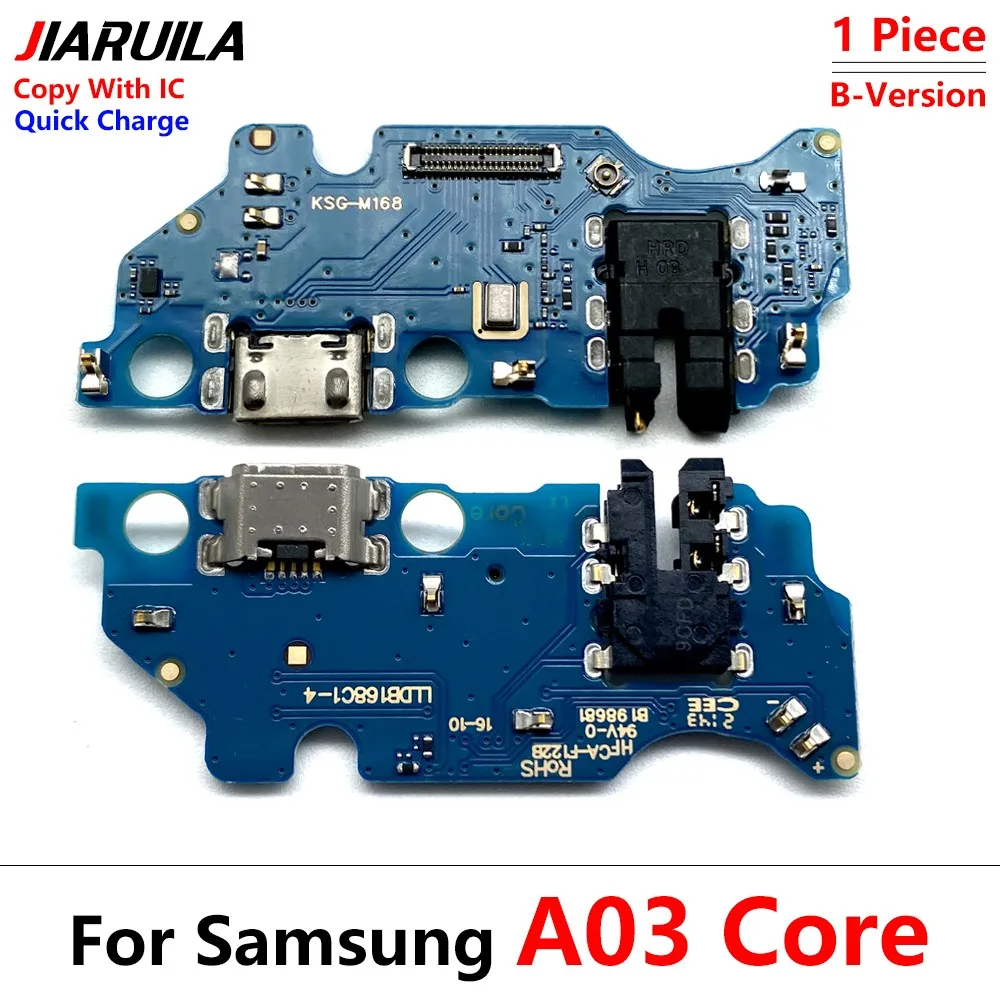 New Tested USB Charge Port Charging Socket Connector Micro Board Cable For Samsung A10S A20S A30S A50S A21S A01 A03 Core A02S