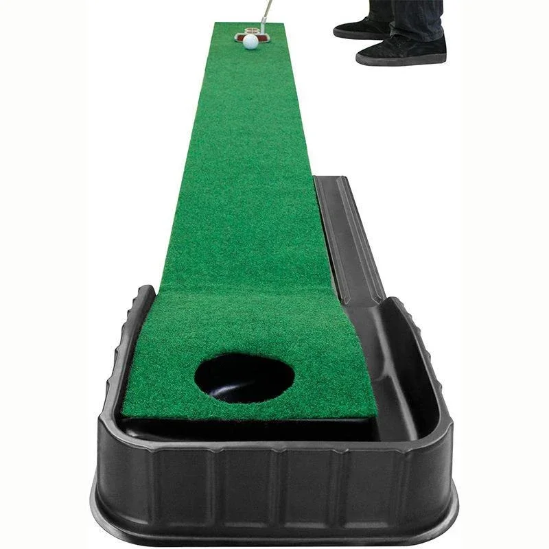 PGM Mini Golf Green Putter Mat Portable Indoor and Outdoor Golf Practitioner PM002