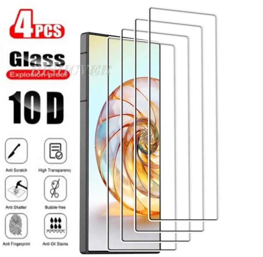 4Pcs Tempered Glass For ZTE Nubia Z60 Ultra 5G 6.8