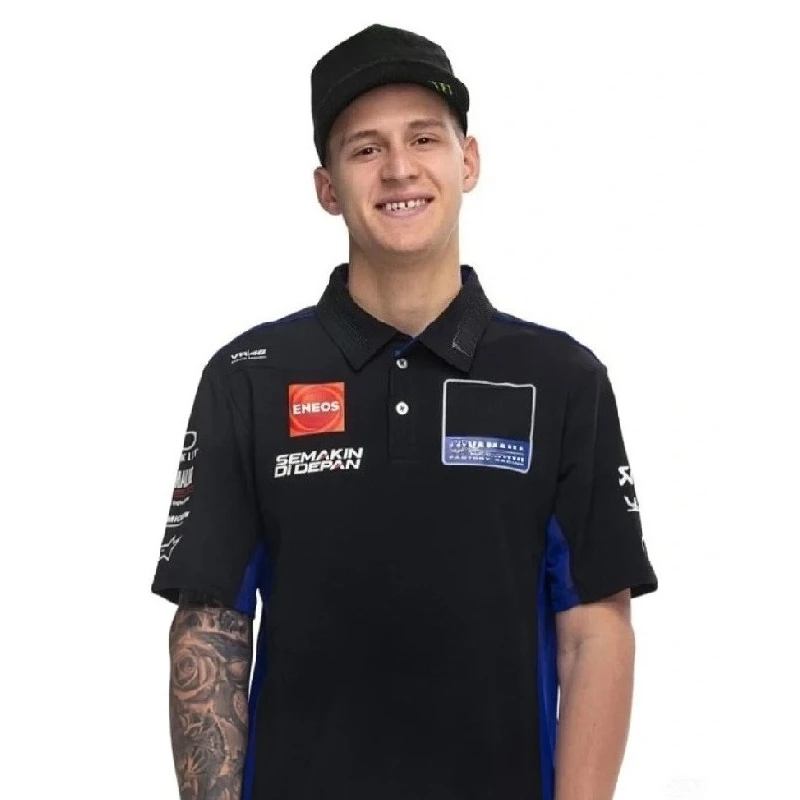 

Motorcycle T-shirt Roger Federer For YAMAHA F1 Team Racing Suit Men Summer Riding Wear-resistant Moto Clothing Four Season