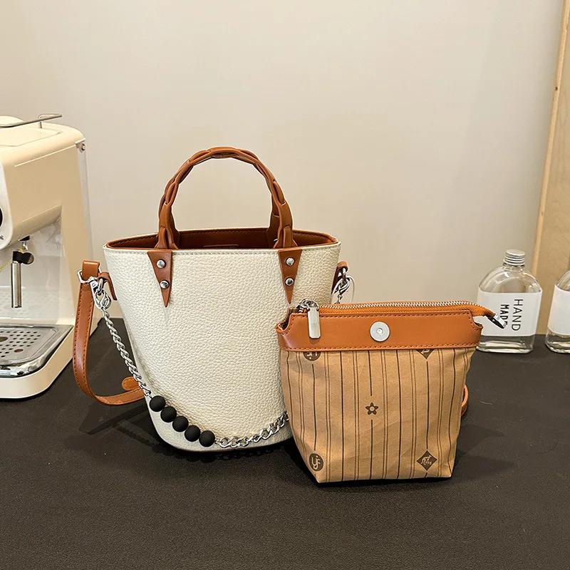 

2025 New Bucket Bag Small Crossbody Purse for Women, Stylish Shoulder & Handheld Bag, Minimalist Designer Bag with Soft Texture