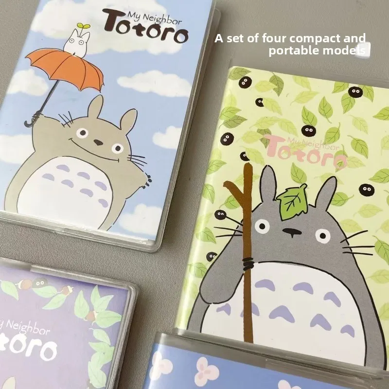 My Neighbor Totoro Student Journal Notebook Mini Portable Pocket Notepad with Soft Cover Lightweight Daily Memo Book view 2