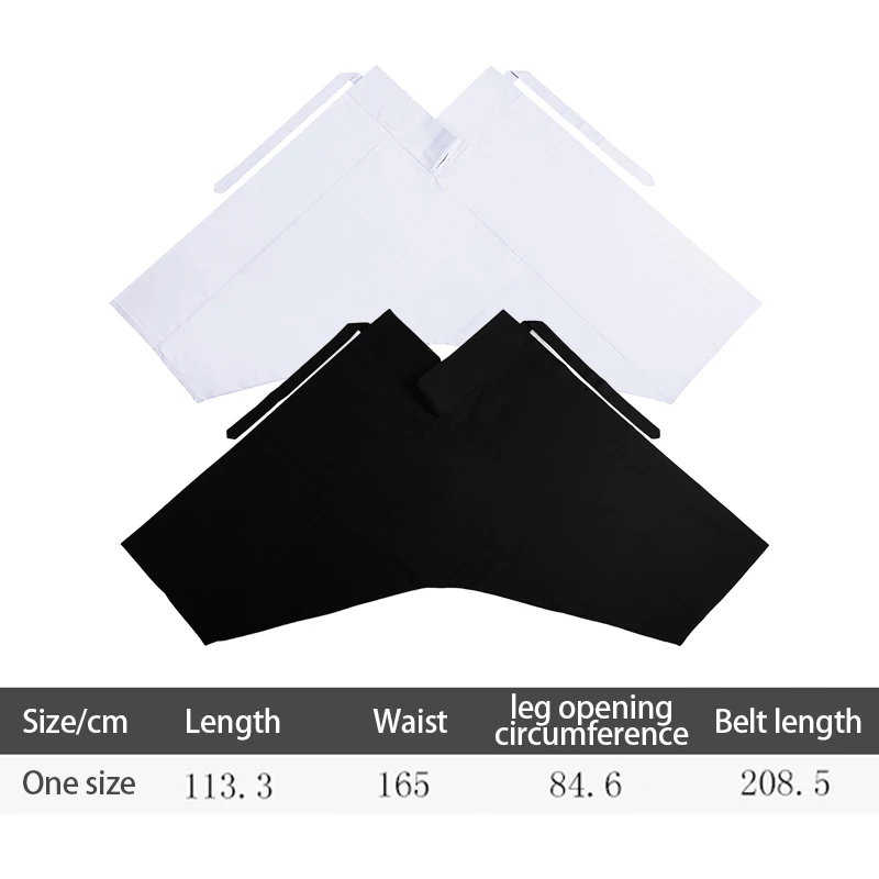 1pc Drop Low Crotch Baggy Hanfu Pants Men Wide Leg Pants Chinese Traditional Ming Dynasty Trousers Bloomers Yoga Ninja Pants