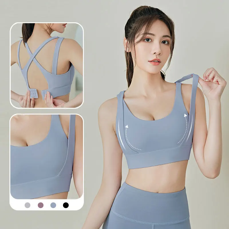 

Yoga Bra Top Women Fitness Bras Tank Sports Bras Tops Running Bras Underwear Push Up Shockproof Bras Crop Tops Gym Workout Vest