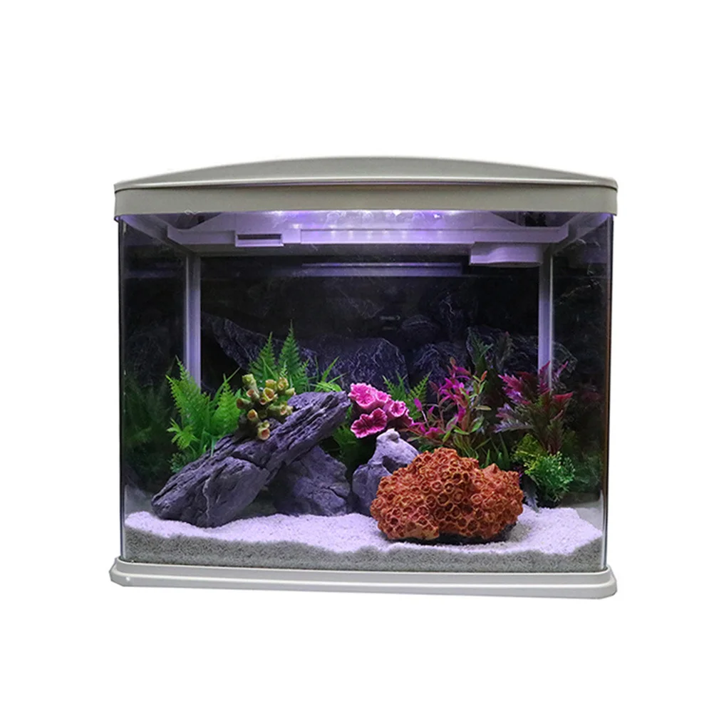 

1Pcs Lifelike Resin Coral Sculpture Realistic Aquarium Decor for Fish Tank Home Office Tabletop Decoration Sea Life Theme