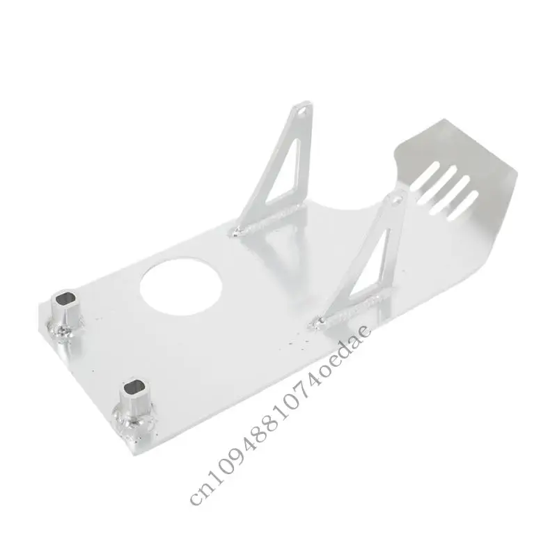 Dirt Bike Off Roading Riding Engine Guard Plate With Integrated Drain Hole High Load Capacity 20kg Impact