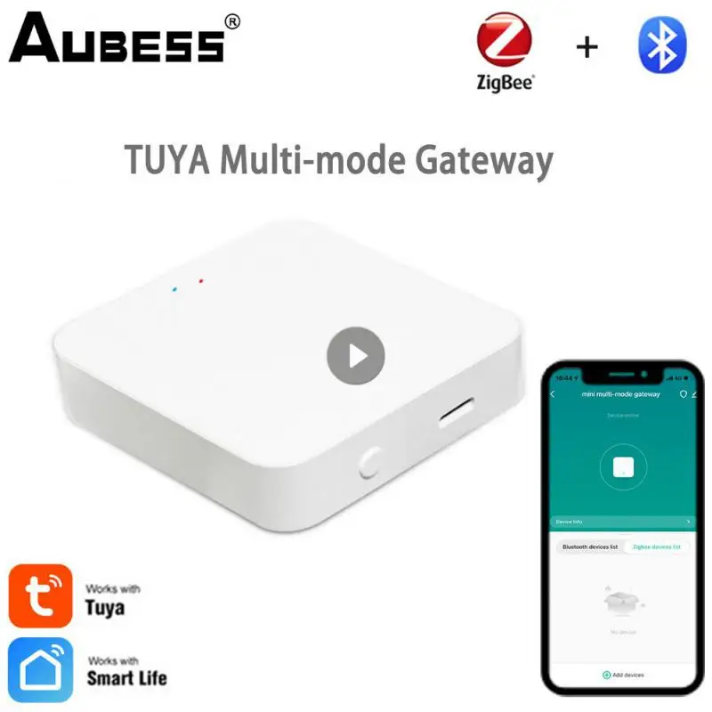 

Tuya Smart Zigbee 3.0 Gateway Hub Bridge Smart Home Timer Schedule Smart Life Remote Control Work With Alexa Google Home Tool