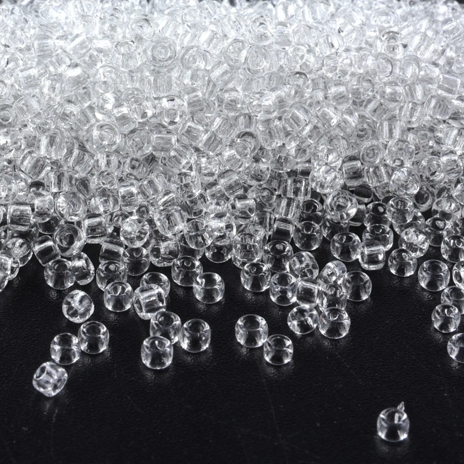Domestic CJ 11/0 Transparent Series High-End Seed Bead Jewelry 10g/Tube, Suitable for All Kinds of DIY Handicrafts