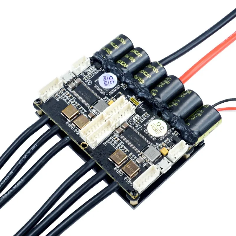 Mini V4 Dual Drive Brushless ESC 4-12S/100ADIY Modified Electric Skateboard Surfboard 50A
