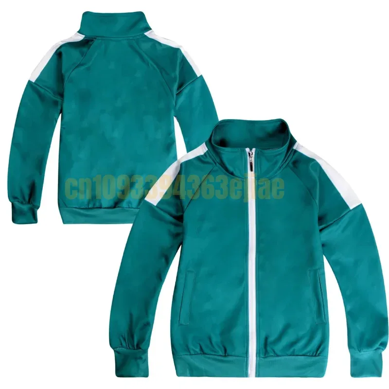 

2025 New★ Squid Teenagers Sportswear Sweatshirt Hallowe Player 456 Cosplay Costume 230 Thanos Tracksuit Jacket T-shirt Pant ❤♡♥