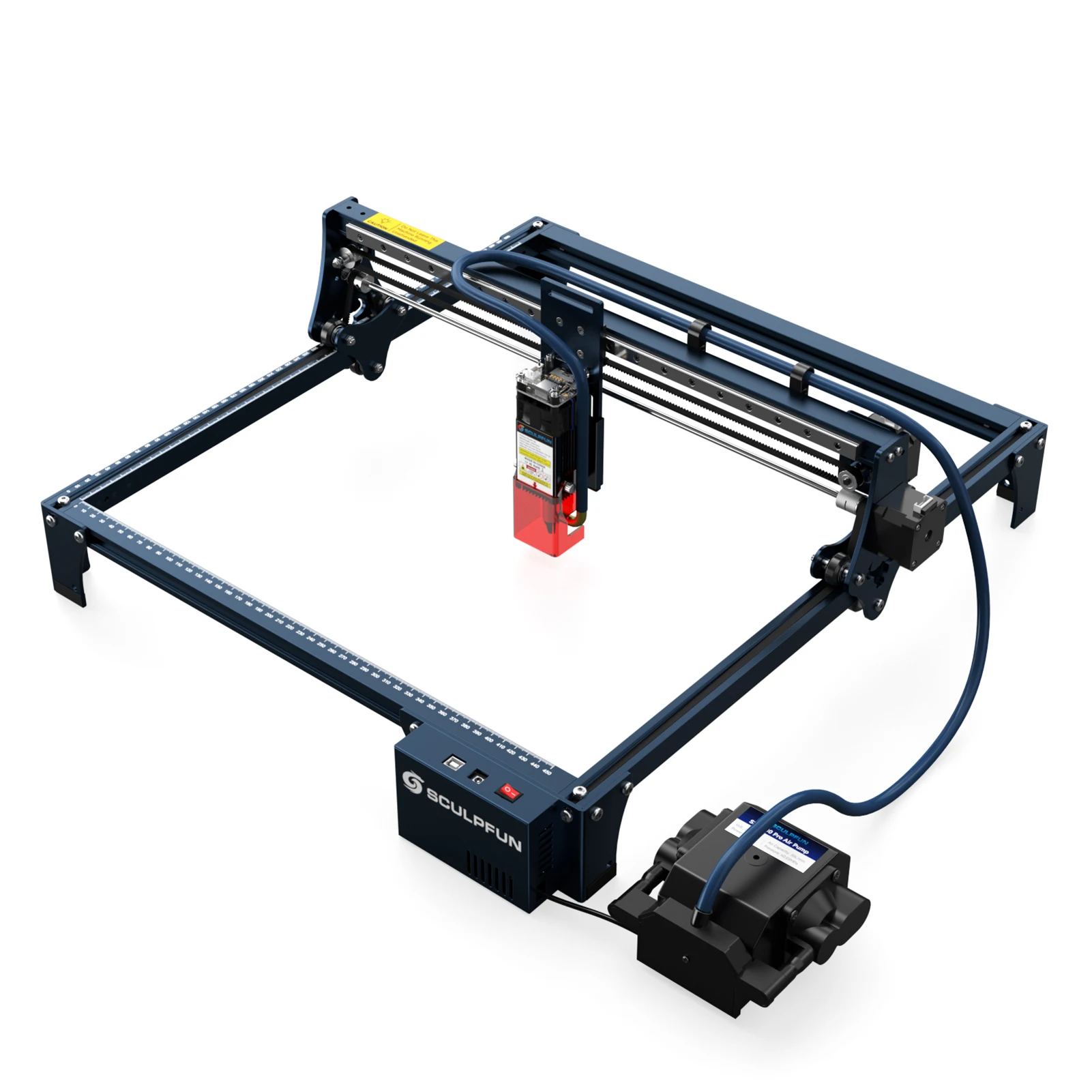 

SCULPFUN S30 Laser Engraver with Automatic Air-assist System 5W Engraving Machine with Replaceable Lens Eye Protection Shield