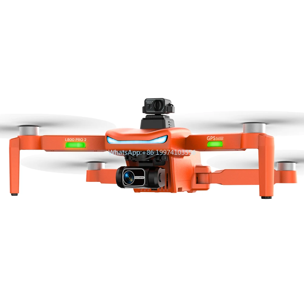 L800 PRO2 5G Wifi GPS telecontrol 4K Camera 3-axis Gimbal Small Quadcopter Aircraft  with Obstacle Avoidance telecontrol