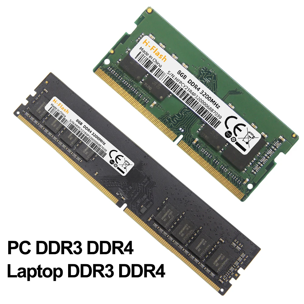 

Ram Memory DDR4 1600mhz 2133mhz 2400mhz 2666mhz 3200mhz ddr3 Notebook PC 4GB 8GB 16GB 8 4 GB 1333 1600 2400 2666 MHZ For Laptop