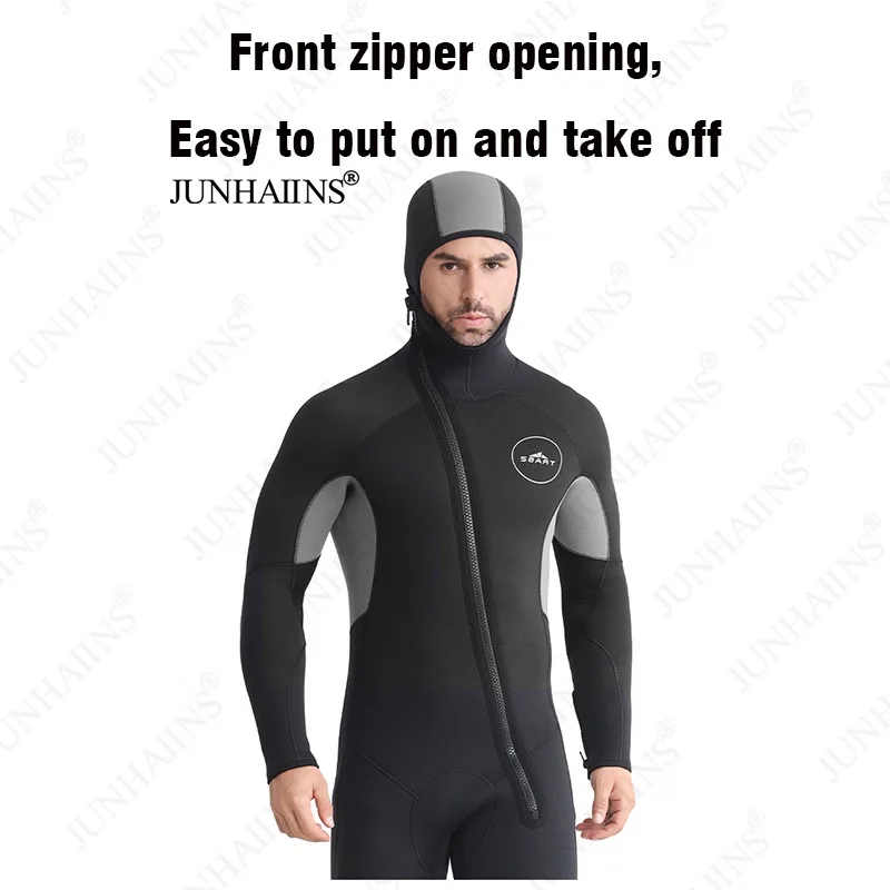 New3/5MM neoprene Thickened Diving Suit Surfing Suit One Piece Diving Suit Cold  neoprene wetsuit  swimming