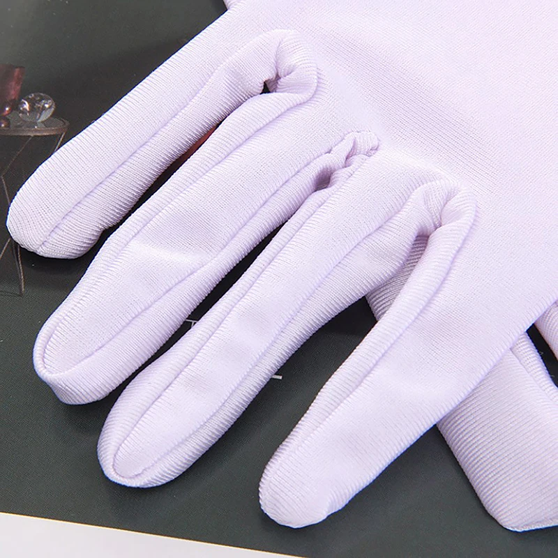 Woman Gloves For Summer Sunscreen Driving Gloves Female Thin Cotton Sweet Solid Color Non-Slip Touchscreen Breathable